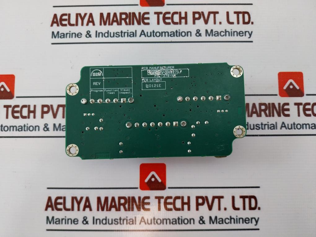 Man B&W Pcl-370-hr Pcb Terminal Box 0121E
