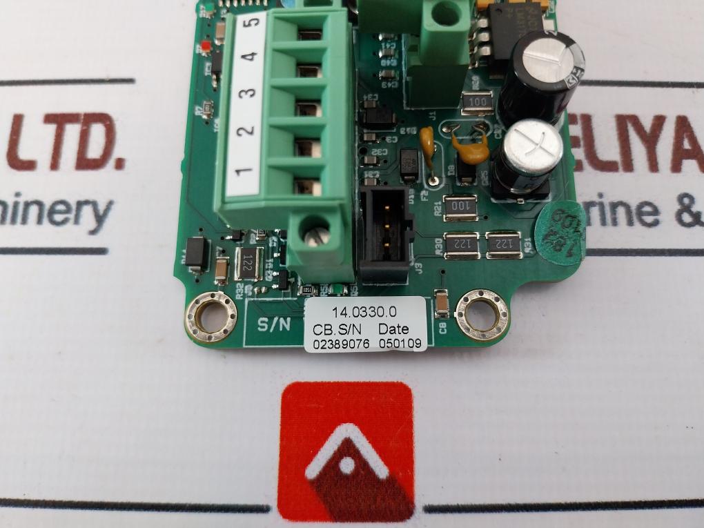 Man B&W Pcl-370-hr Pcb Terminal Box 0121E