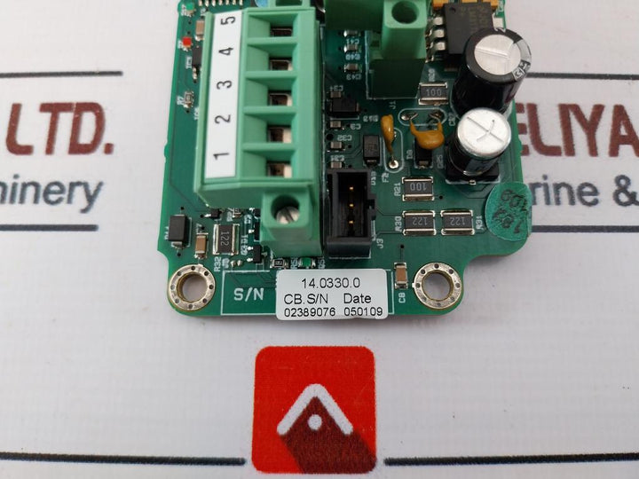 Man B&W Pcl-370-hr Pcb Terminal Box 0121E
