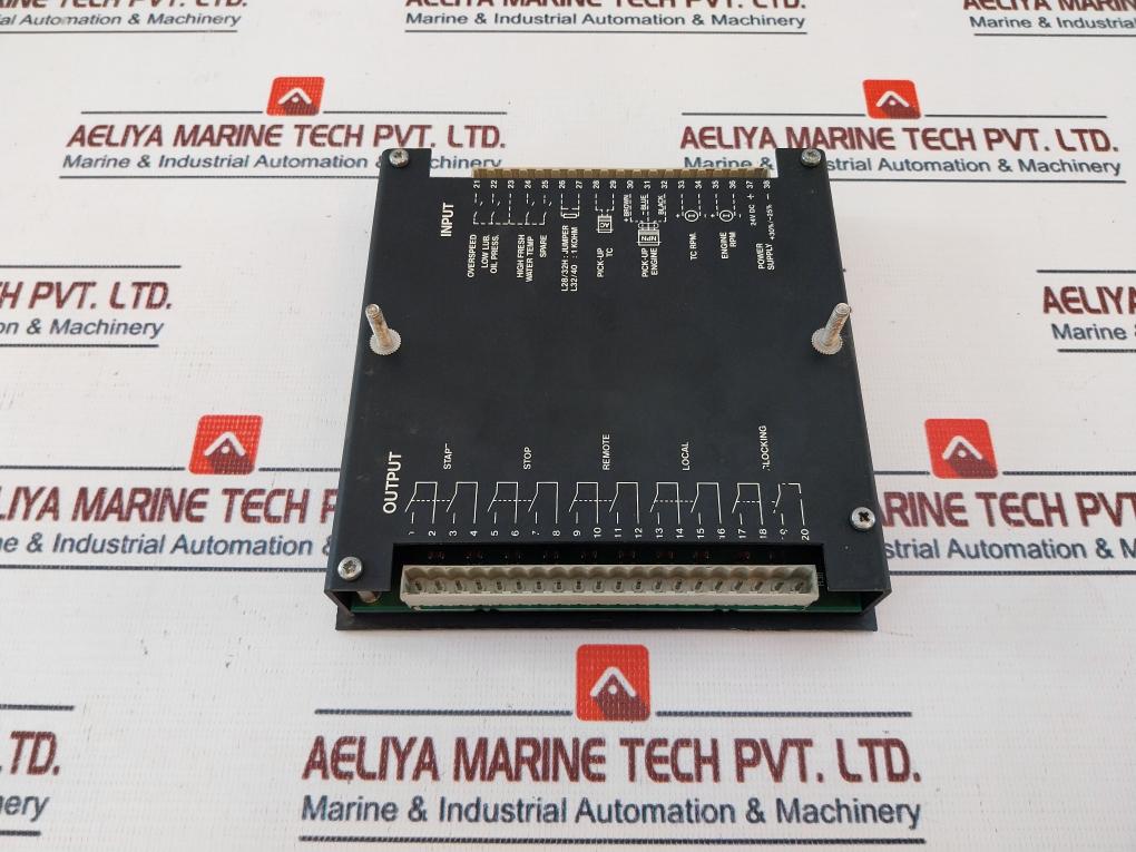 Man B&W 1639294-6 Engine Control Panel