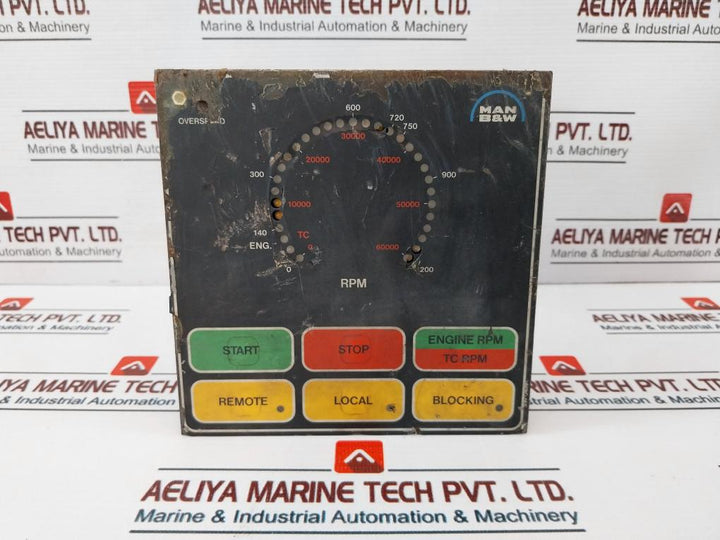 Man B&W 1639294-6 Engine Control Panel