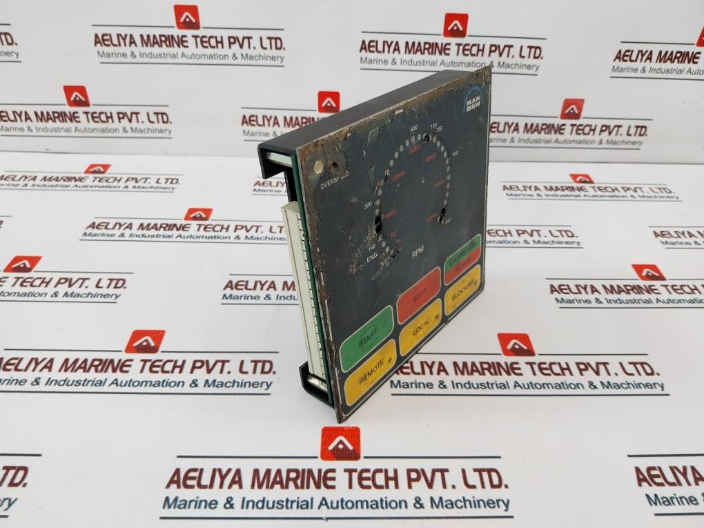 Man B&W 1639294-6 Engine Control Panel