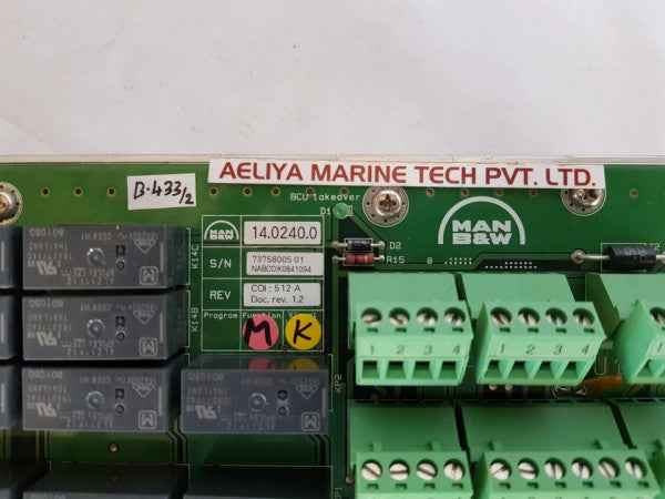 Man B&W 3157168-7 Sbu Module