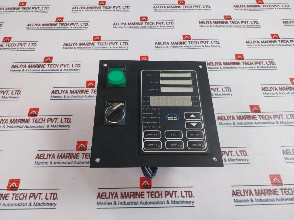 Man B&W 3171197-4 Hmi Panel Rev 1.6, 15.0012.0