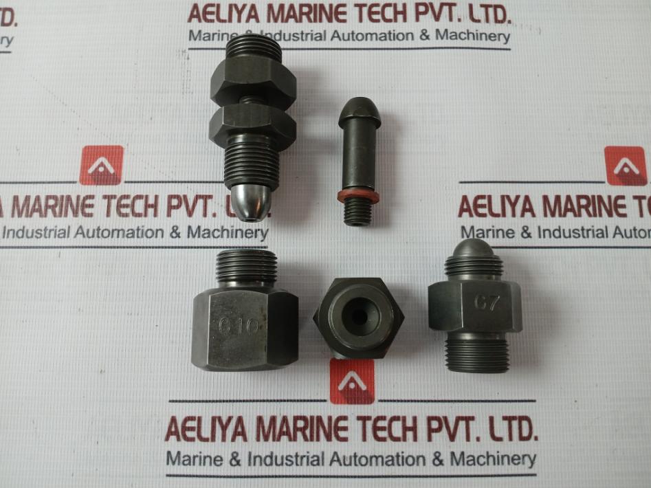 Man B&W Tool For Alpha Lubricator Set 99100724 200 Bar 0-2300 Psi