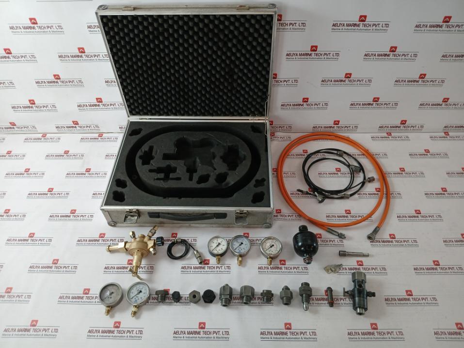 Man B&W Tool For Alpha Lubricator Set 99100724 200 Bar 0-2300 Psi