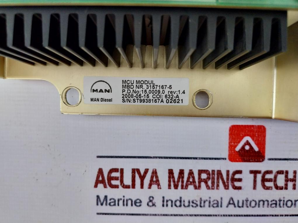 Man B&w 3157167-5 Mcu Module
