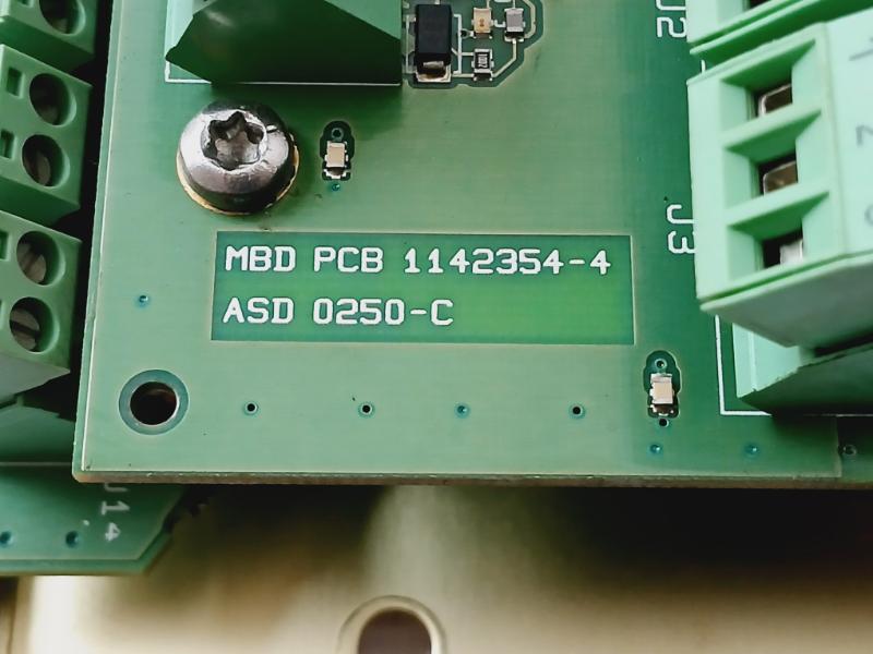 Man B&W 1211636-9 Bcu Backup Control Unit Pcb 1142354-4 Rev.1.5 9929B