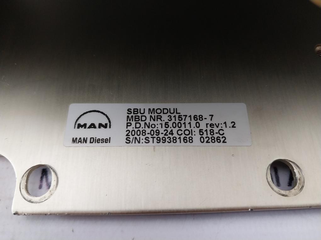 Man B&w 14.0240.0 Sbu Module/bcu Takeover