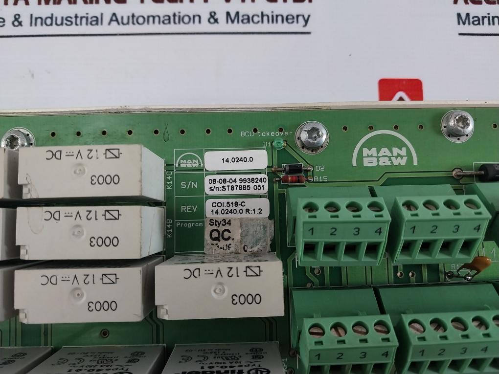Man B&w 14.0240.0 Sbu Module/bcu Takeover