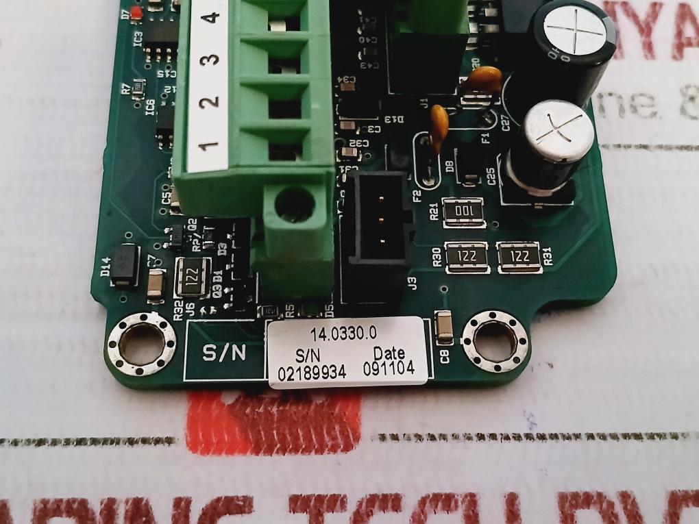 Man B&w 14.0330.0 Printed Circuit Board, B V-0 0435