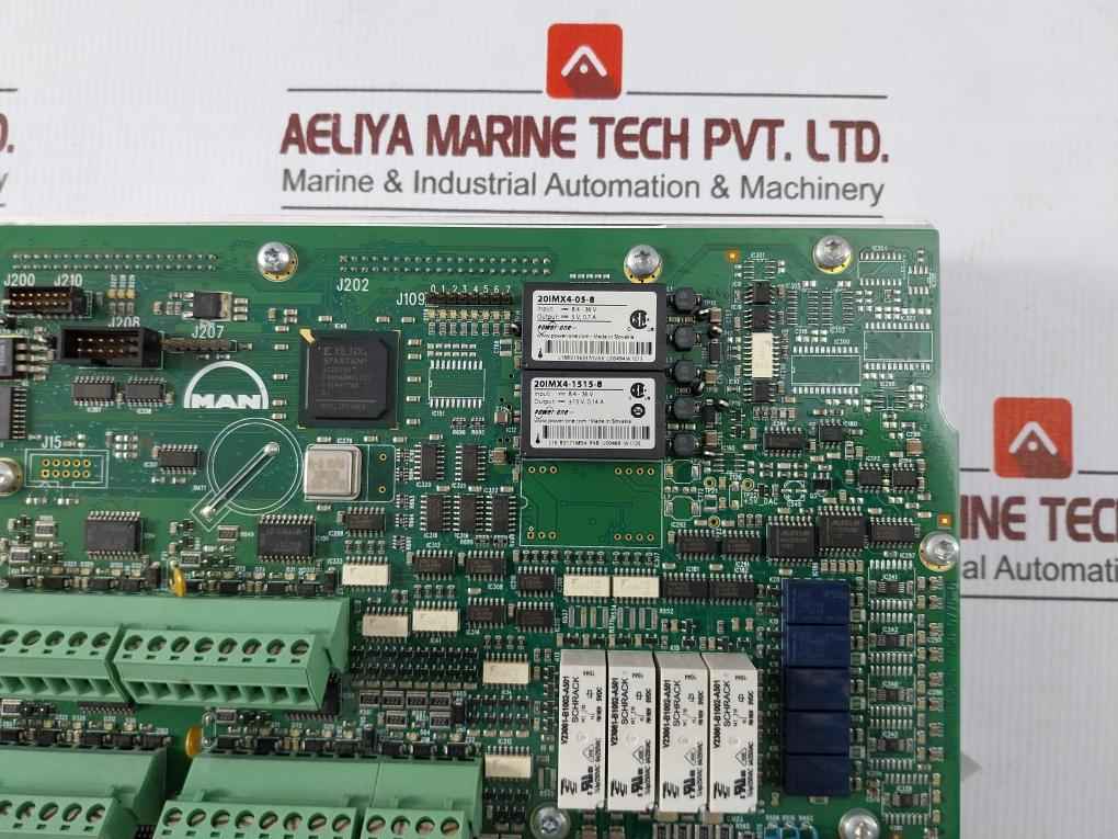 Man Diesel & Turbo 1881610-7 Master Control Unit Rev: 1.2 Nas11360000396