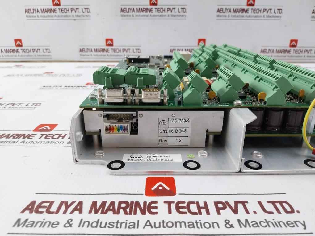 Man Diesel & Turbo 1881610-7 Master Control Unit Rev: 1.2 Nas11360000396