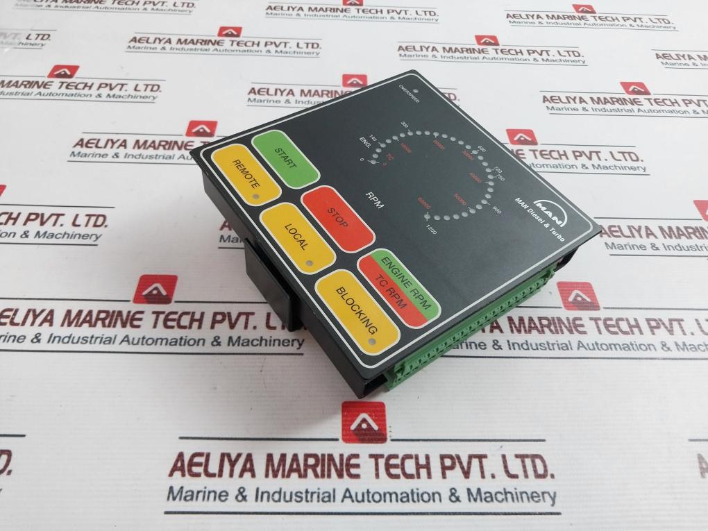 Man Diesel & Turbo 0-1200 Rpm Indicator 24V Dc