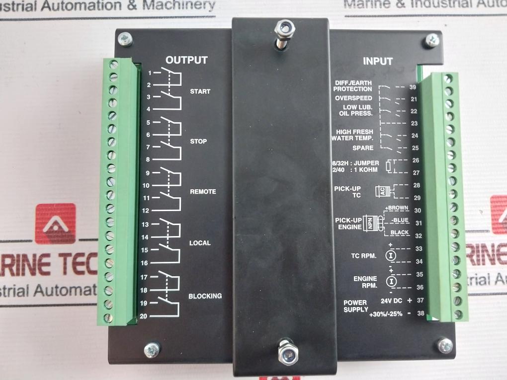 Man Diesel & Turbo 0-1200 Rpm Indicator 24V Dc