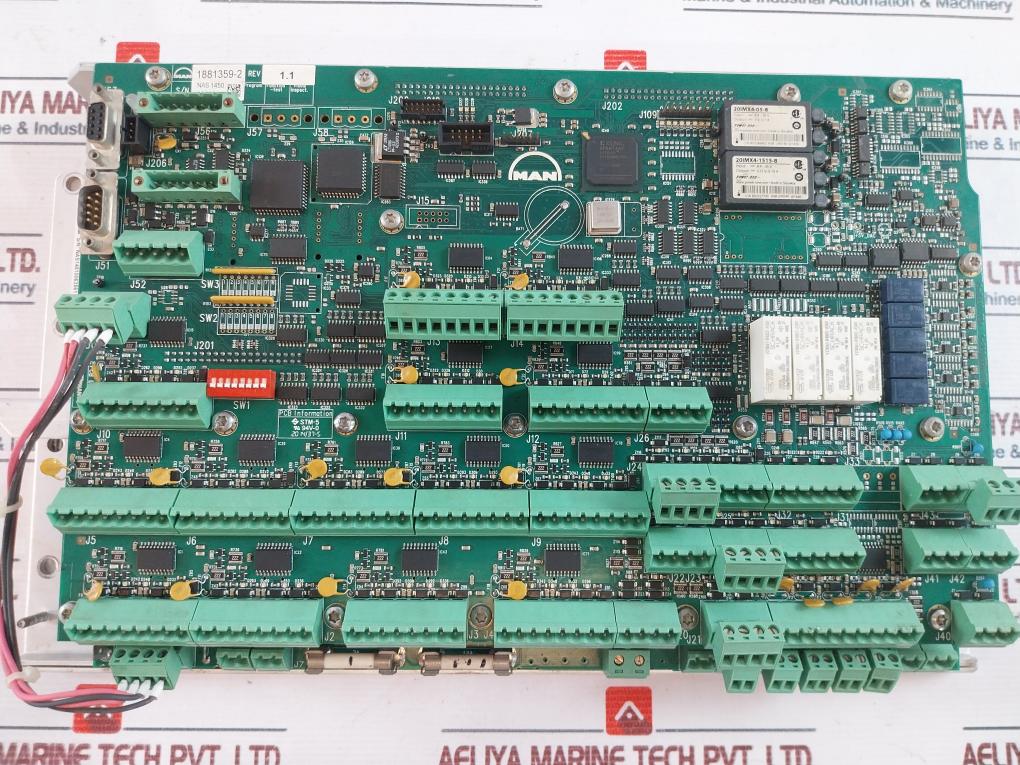 Man Diesel & Turbo 1881610-7 Master Control Unit 94V