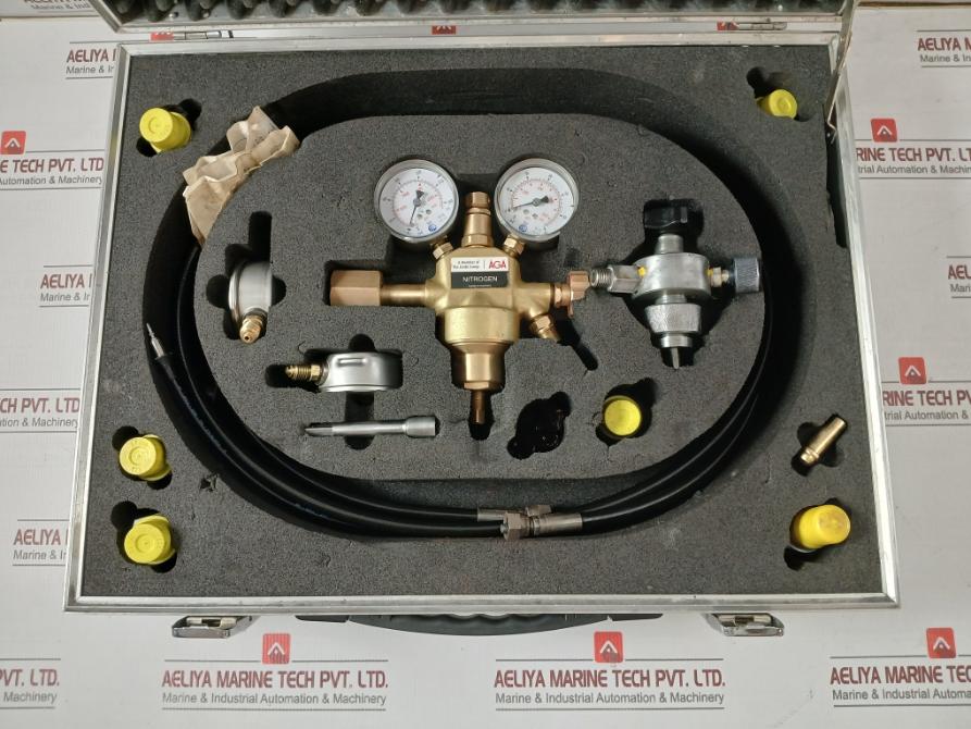 Man B&W Alpha Lubricator Tool Kit – Filling, Testing & Nitrogen Regulator Set