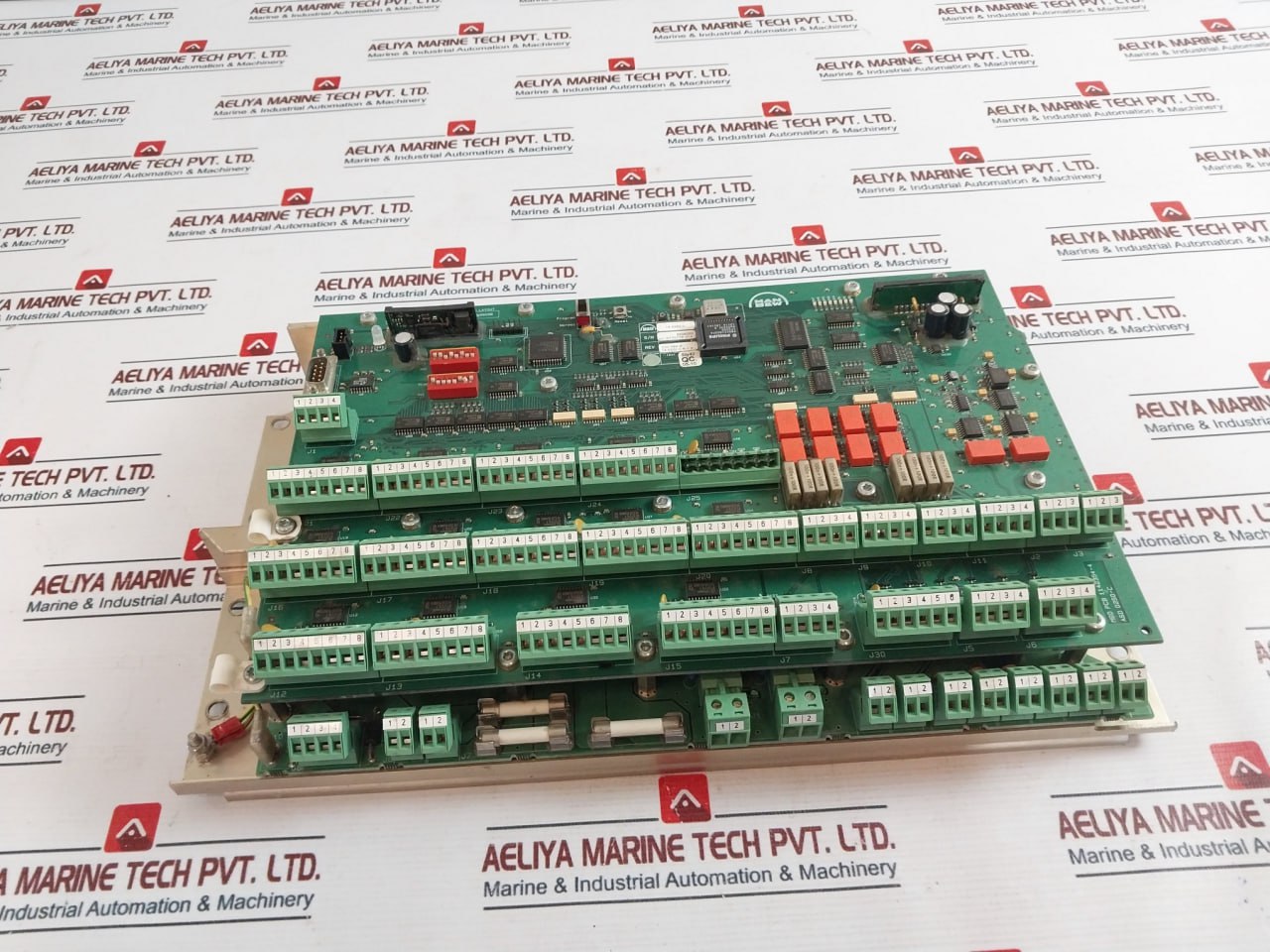 Man B&W 1211636-9 Pcb Bcu Module 1142354-4 Rev: 1.5