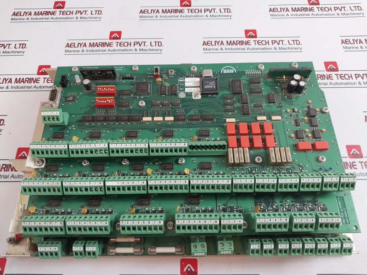 Man B&W 1211636-9 Pcb Bcu Module 1142354-4 Rev: 1.5