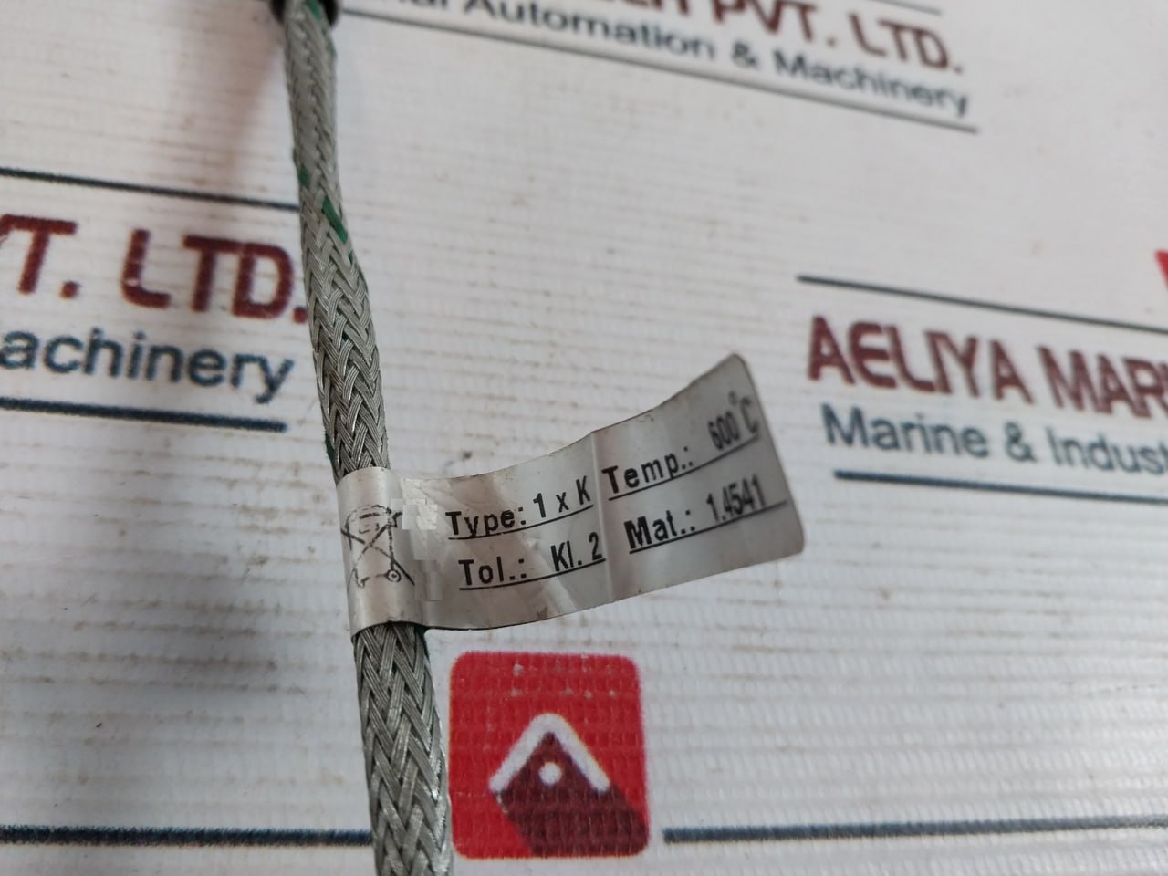 Man B&W 1661012-5 Thermocouple Sensor 1Xk