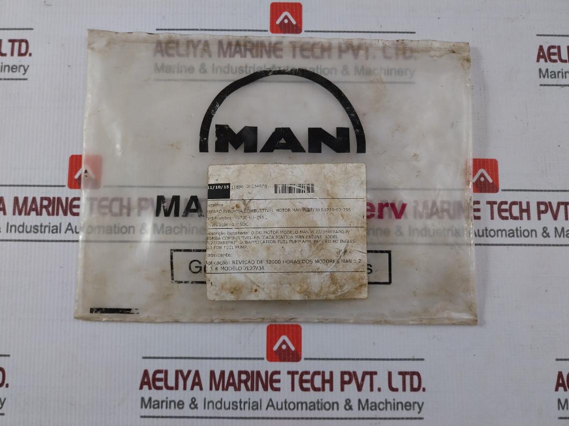 Man Diesel 51730-03 O-ring Seal Kit 1730-03-755