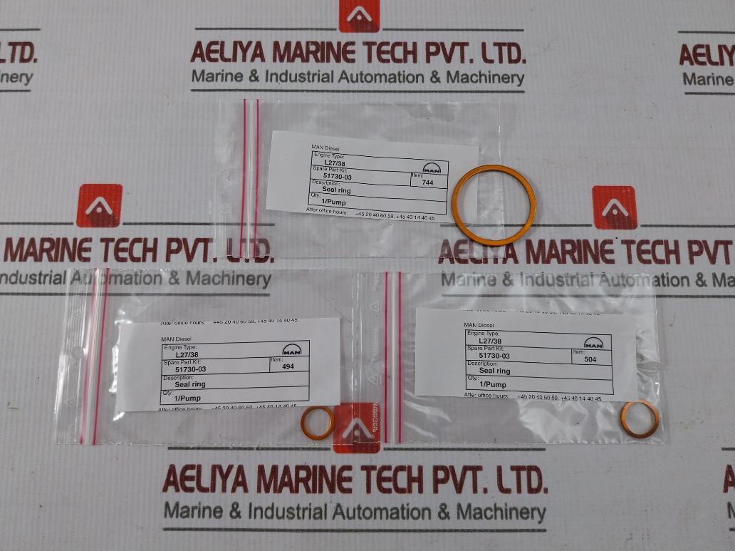 Man Diesel 51730-03 O-ring Seal Kit 1730-03-755