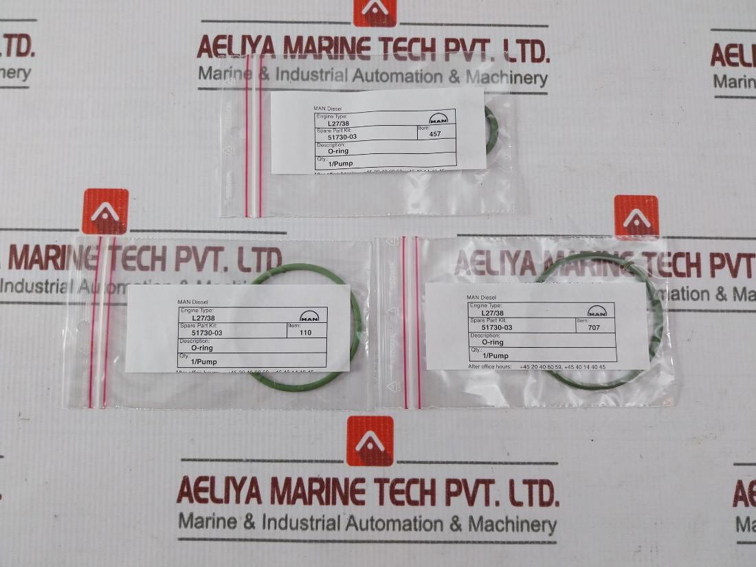 Man Diesel 51730-03 O-ring Seal Kit 1730-03-755