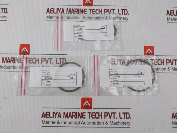 Man Diesel 51730-03 O-ring Seal Kit 1730-03-755