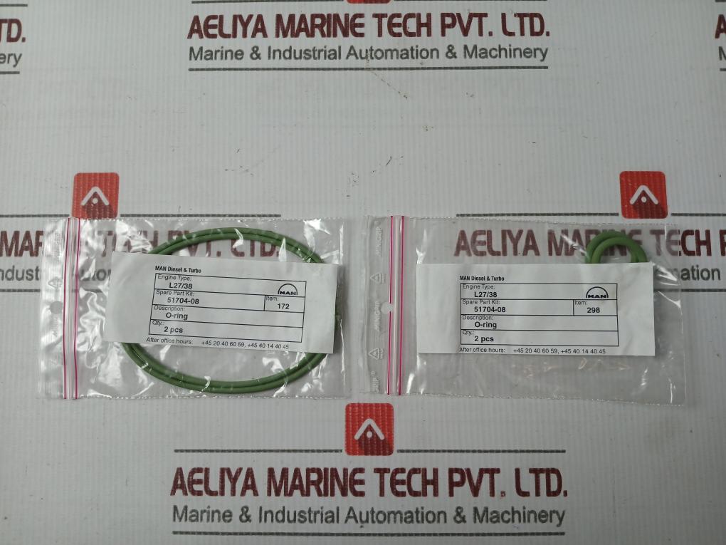 Man Diesel & Turbo 51704-08 Seal O-ring Spare Part Kit