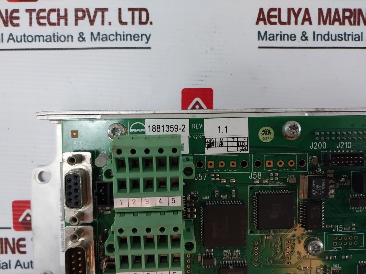 Man Diesel & Turbo Mbd 1881358-0 Control Unit Printed Circuit Board 1881610-7