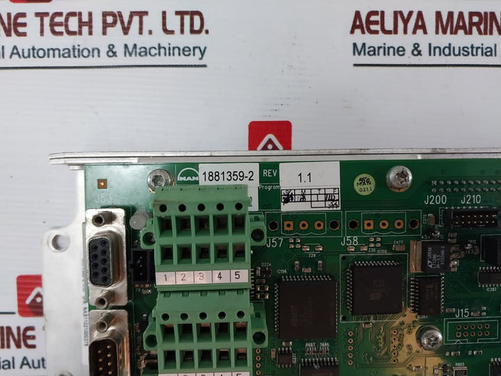 Man Diesel & Turbo Mbd 1881358-0 Control Unit Printed Circuit Board 1881610-7