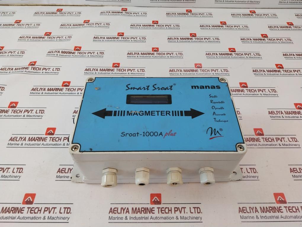 Manas Microsystems SRI1000A+ Flow Transmitter Sroat-1000A Plus