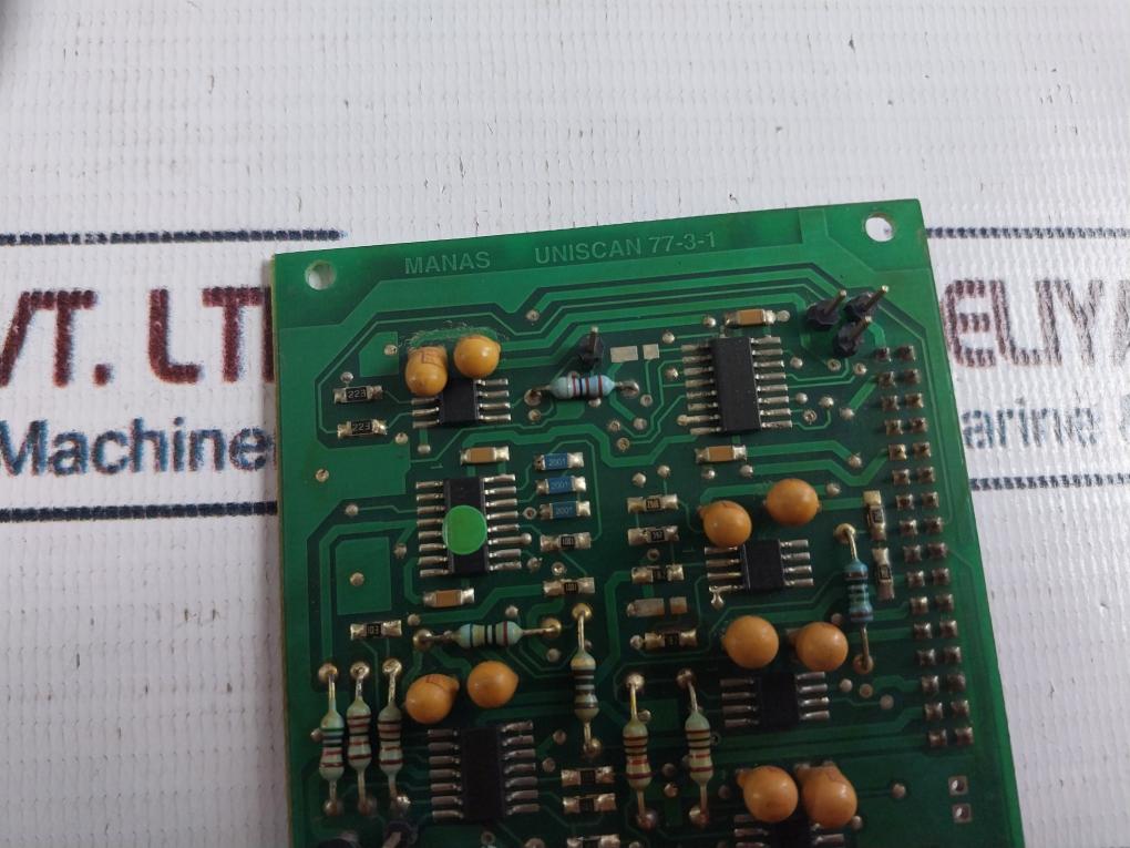 Manas Uniscan 77-3-1 Printed Circuit Board