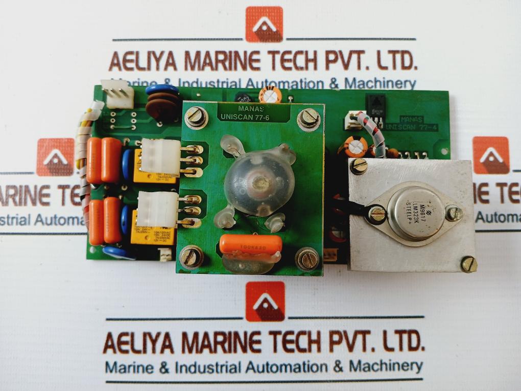 Manas Uniscan 77-6 Capacitor Pcb Card