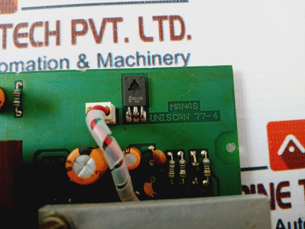 Manas Uniscan 77-6 Capacitor Pcb Card