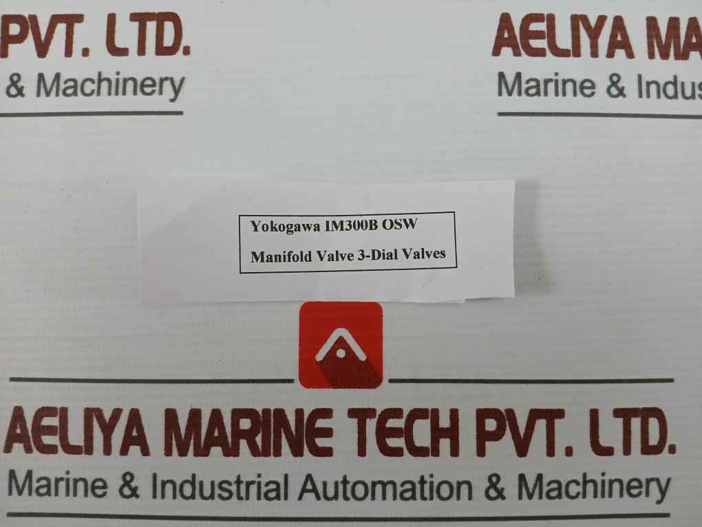 Manifold Valve 3-dial Valves  Brand Yokogawa Im300B