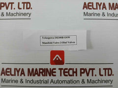 Manifold Valve 3-dial Valves  Brand Yokogawa Im300B