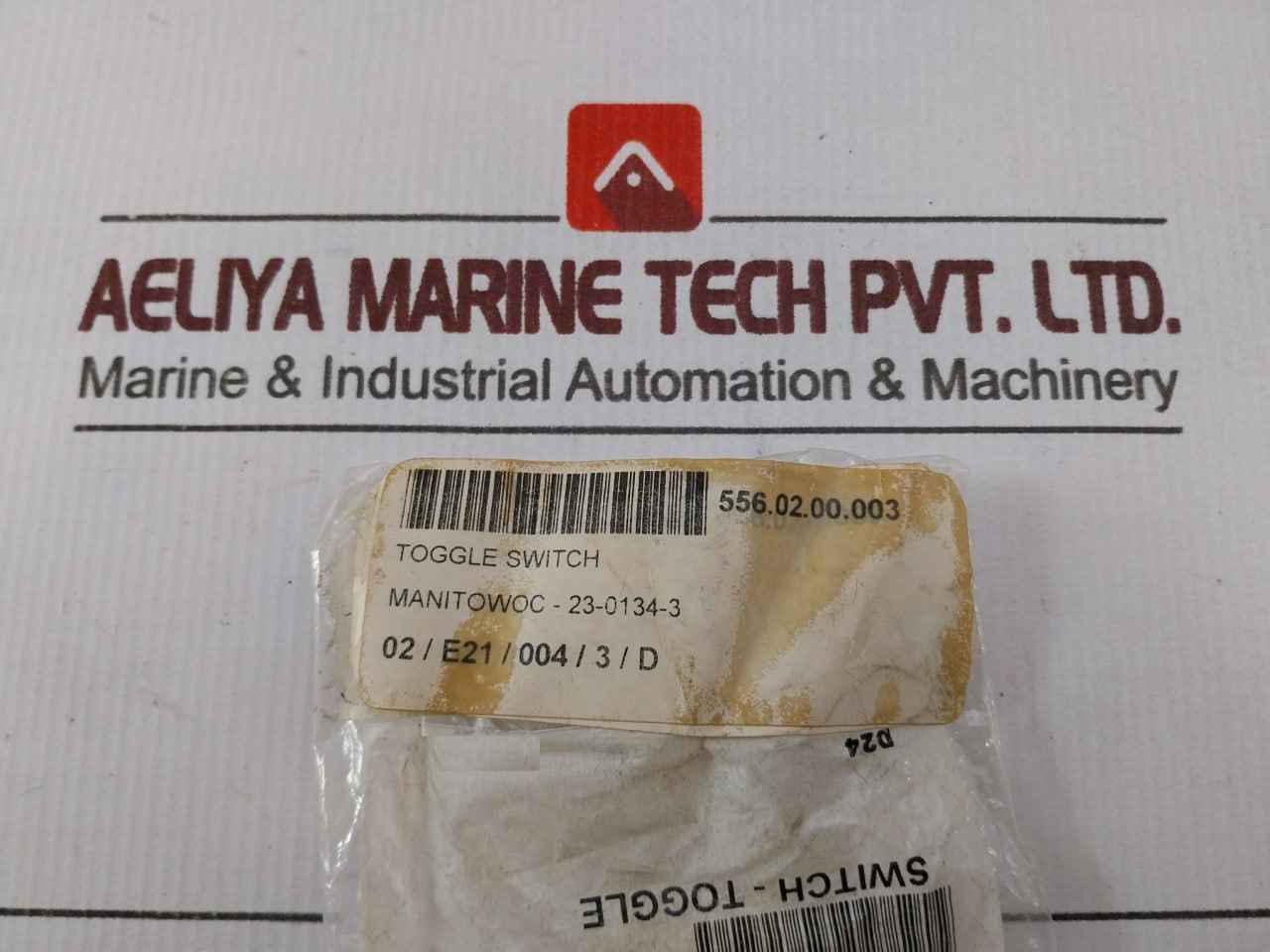 Manitowoc 23-0134-3 Toggle Switch 16A 250V Ac / 10A 28V Dc