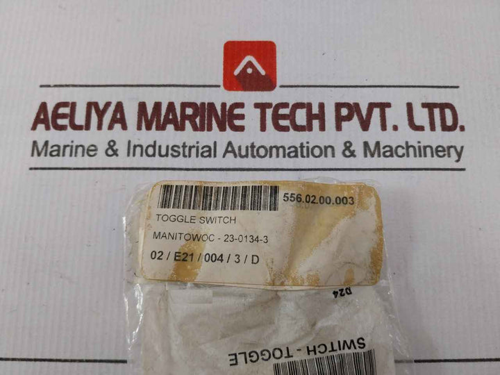 Manitowoc 23-0134-3 Toggle Switch 16A 250V Ac / 10A 28V Dc