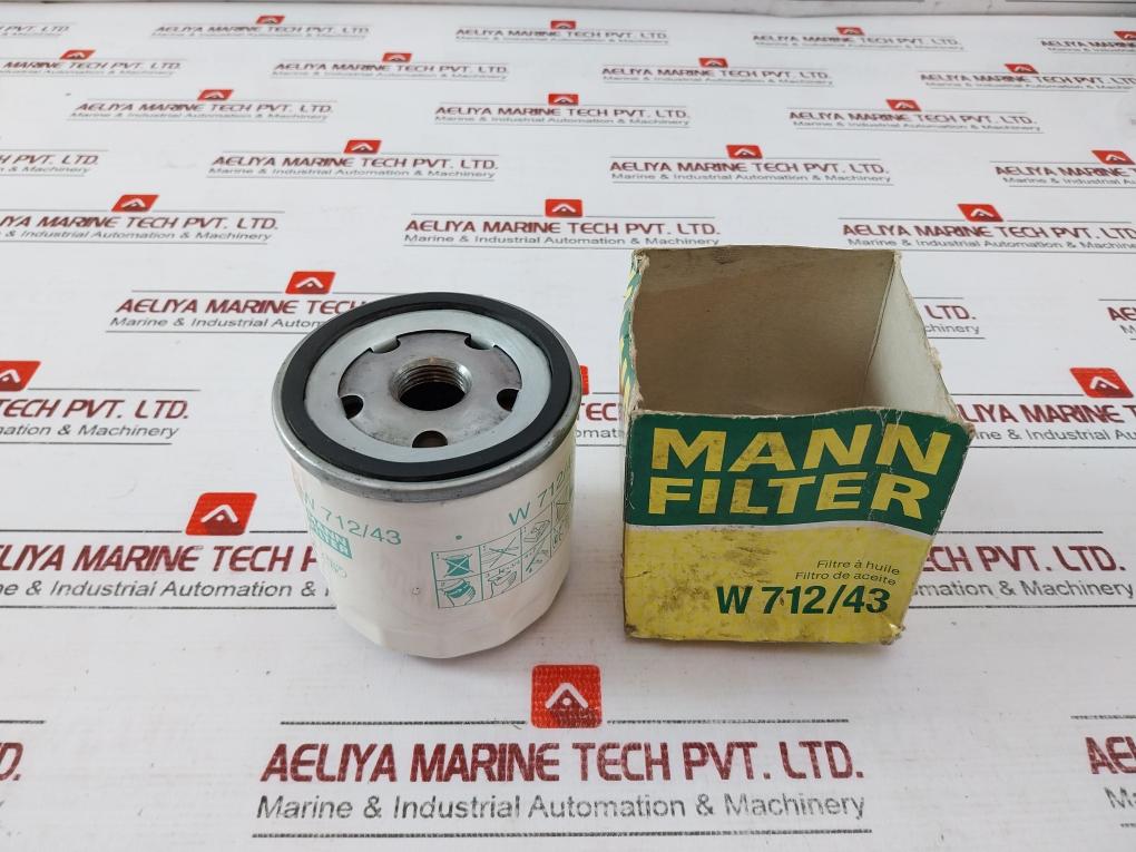Mann Filter W 712/43 Oil Filter Micro Top 4 011558 730109, 4 011558 730000