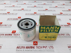 Mann Filter W 712/43 Oil Filter Micro Top 4 011558 730109, 4 011558 730000