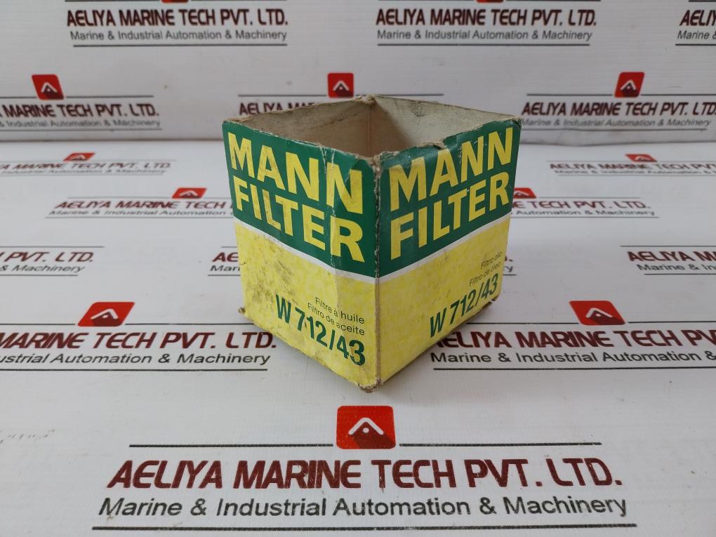 Mann Filter W 712/43 Oil Filter Micro Top 4 011558 730109, 4 011558 730000