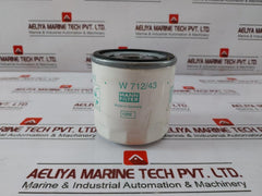 Mann Filter W 712/43 Oil Filter Micro Top 4 011558 730109, 4 011558 730000