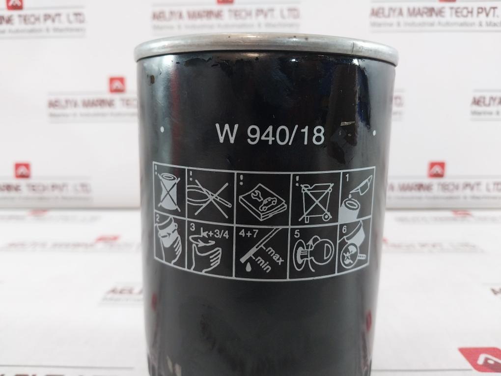 Mann Filter W 940/18 Oil Filter Micro Top