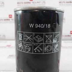 Mann Filter W 940/18 Oil Filter Micro Top