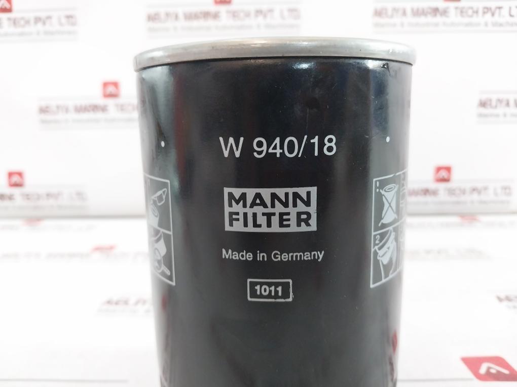 Mann Filter W 940/18 Oil Filter Micro Top