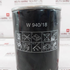Mann Filter W 940/18 Oil Filter Micro Top