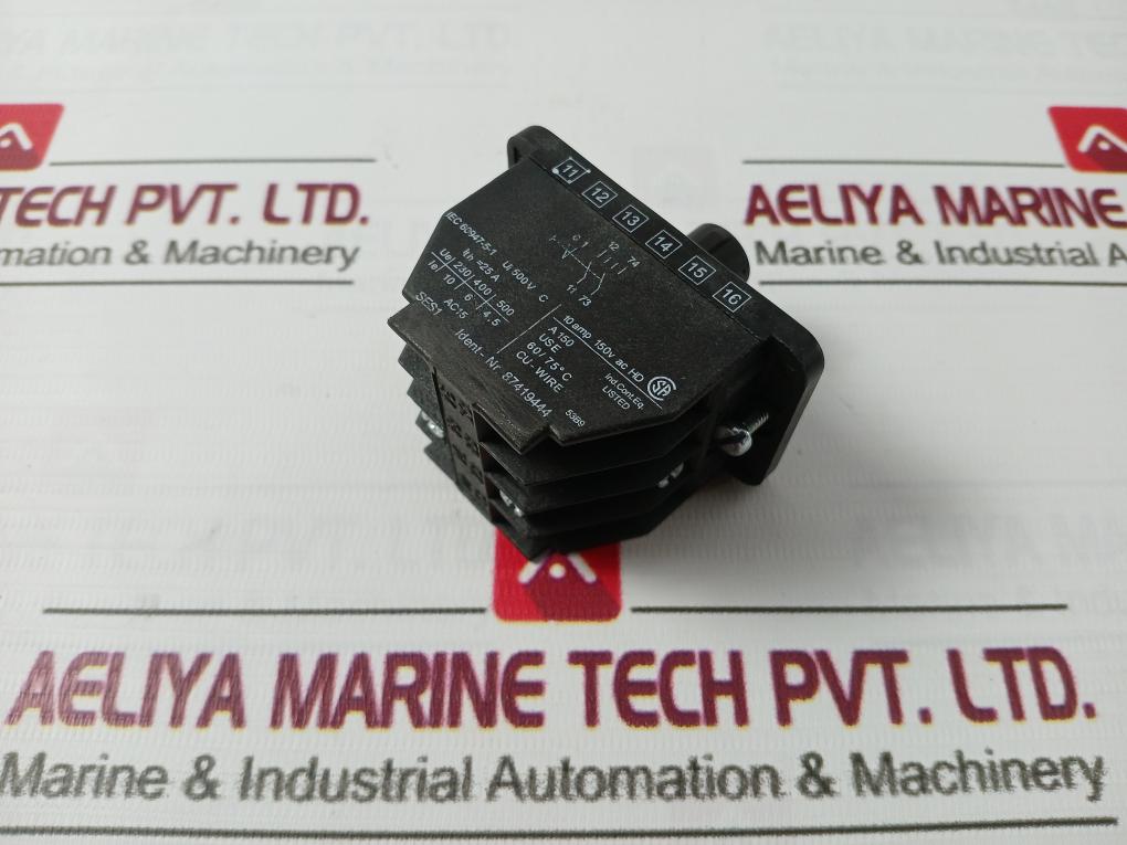 Mannesmann Demag 87419444 Contact Block 500V C 25A 60/75Â°C