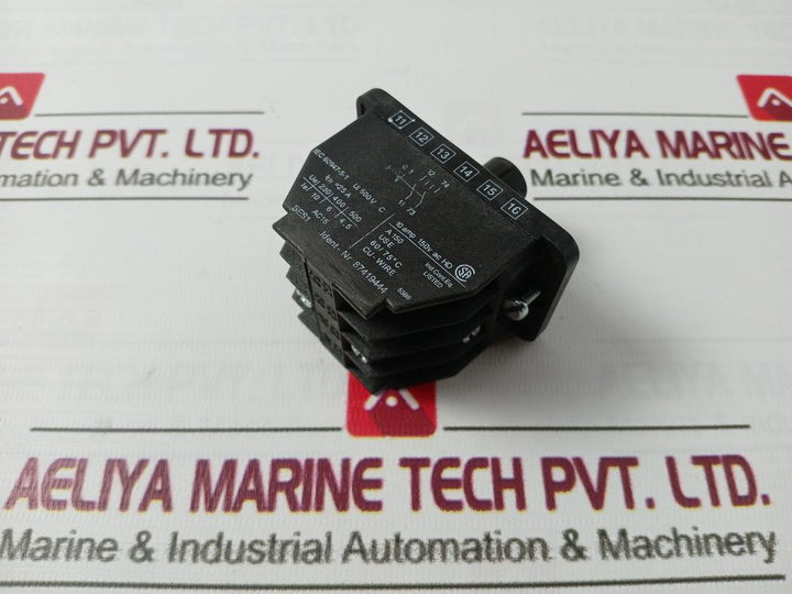 Mannesmann Demag 87419444 Contact Block 500V C 25A 60/75°C