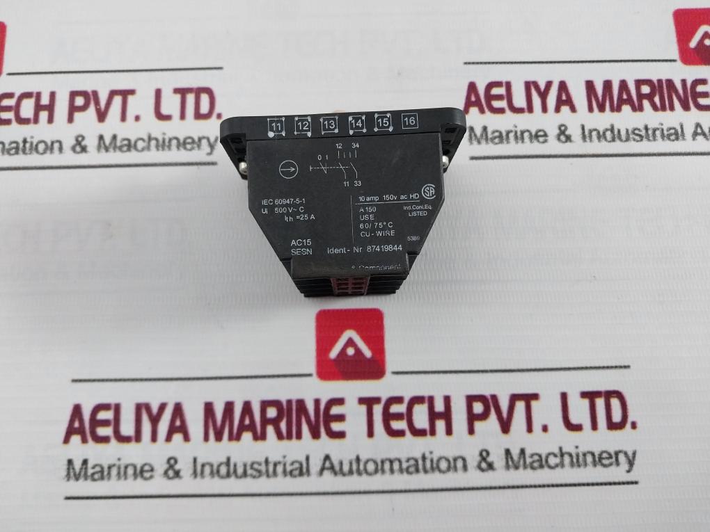 Mannesmann Demag 87419844 Contact Block 150Vac Hd 25A